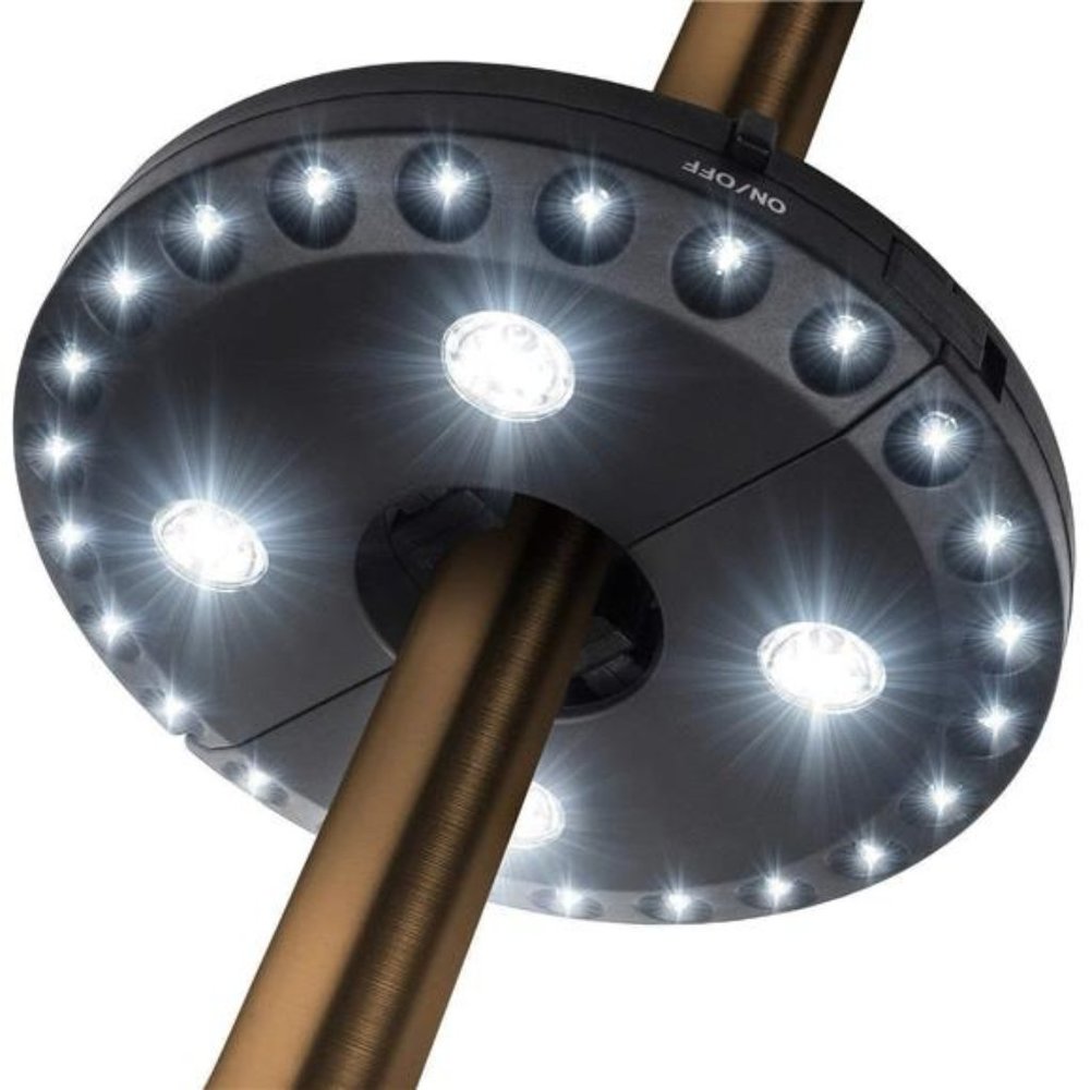 Patio Umbrella Light 3 Brightness Modes Cordless 28 LED Lights at 200 lumens-4